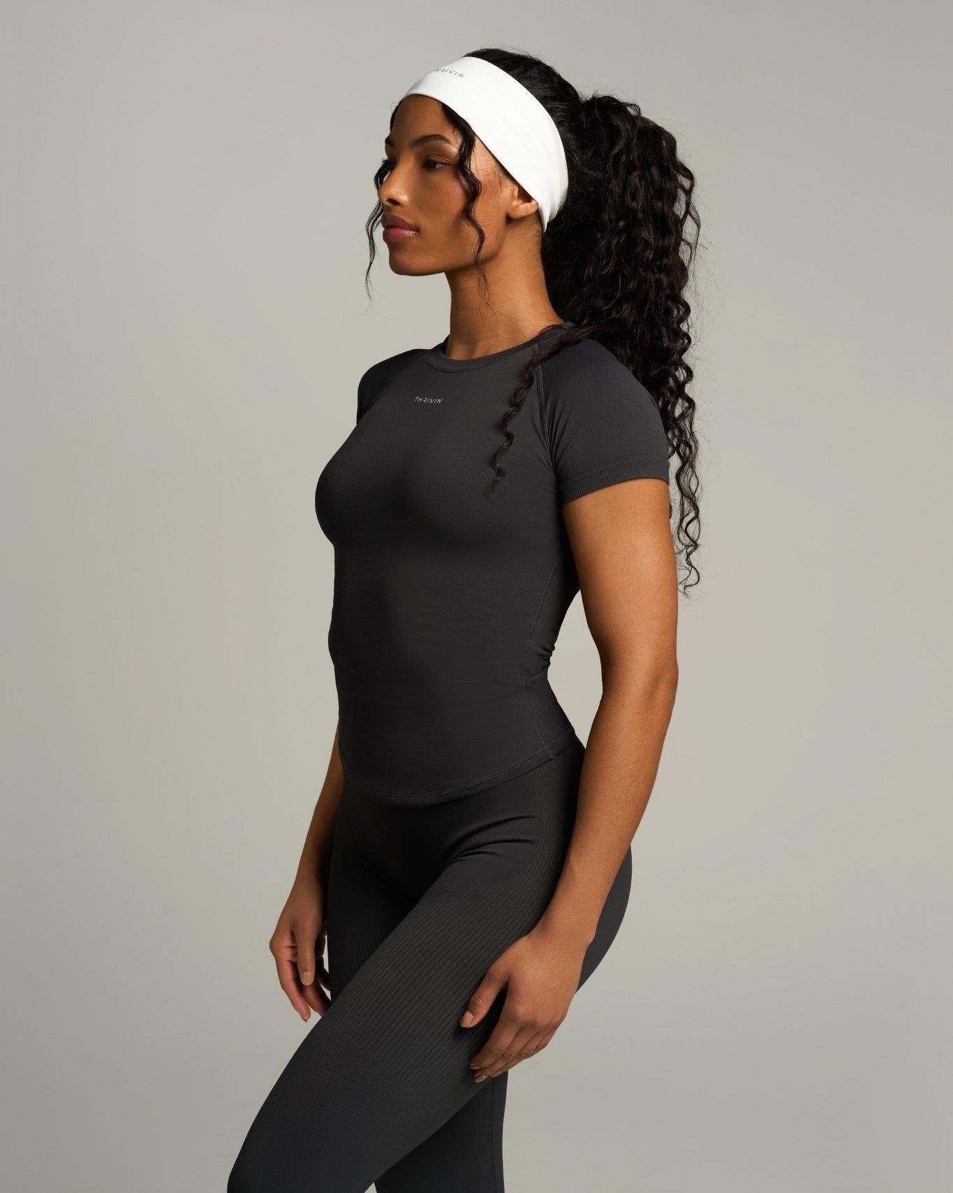 Ascend™ Compression T-shirt | Charcoal Grey