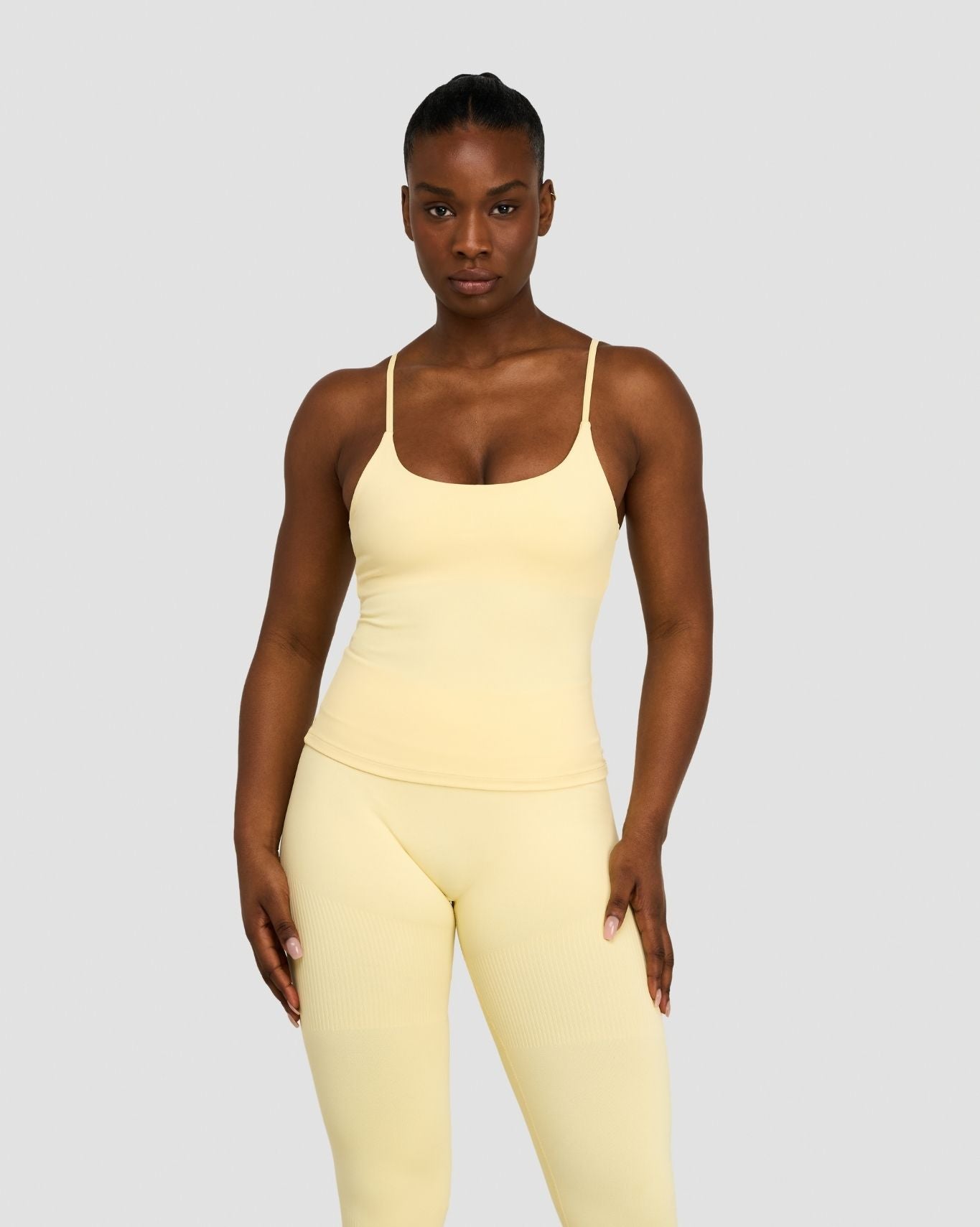 Ascend™ Sculpting Seamless Scoop Neck Cami | Golden Butter