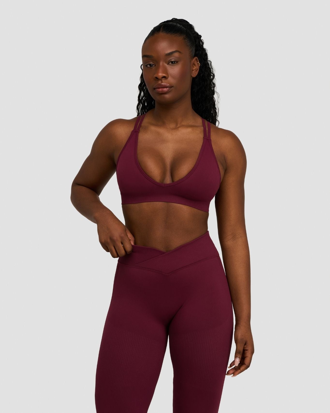 Ascend™ Sculpting Seamless High Apex Bra | Merlot