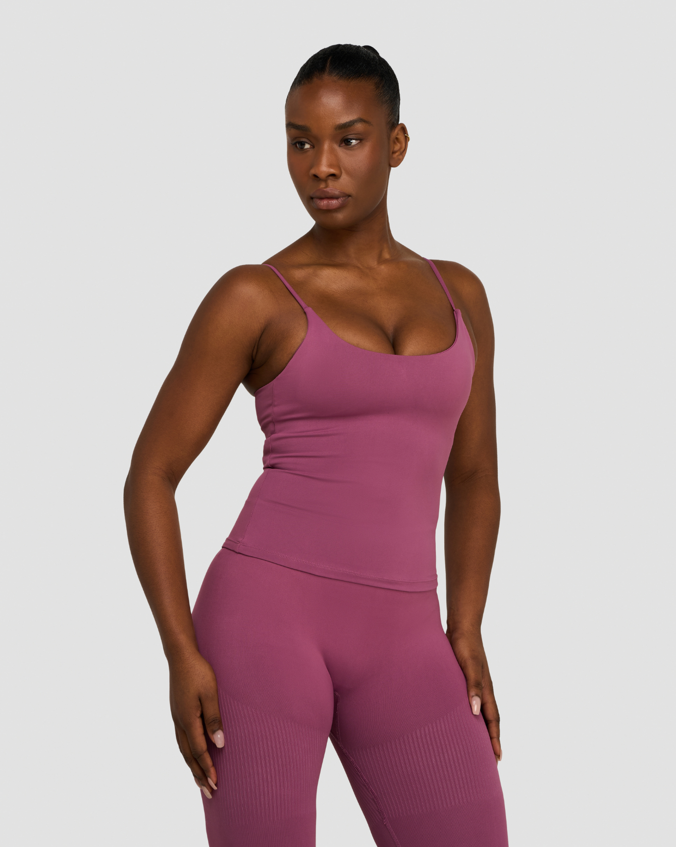 Ascend™ Sculpting Seamless Scoop Neck Cami | Orchid Mauve