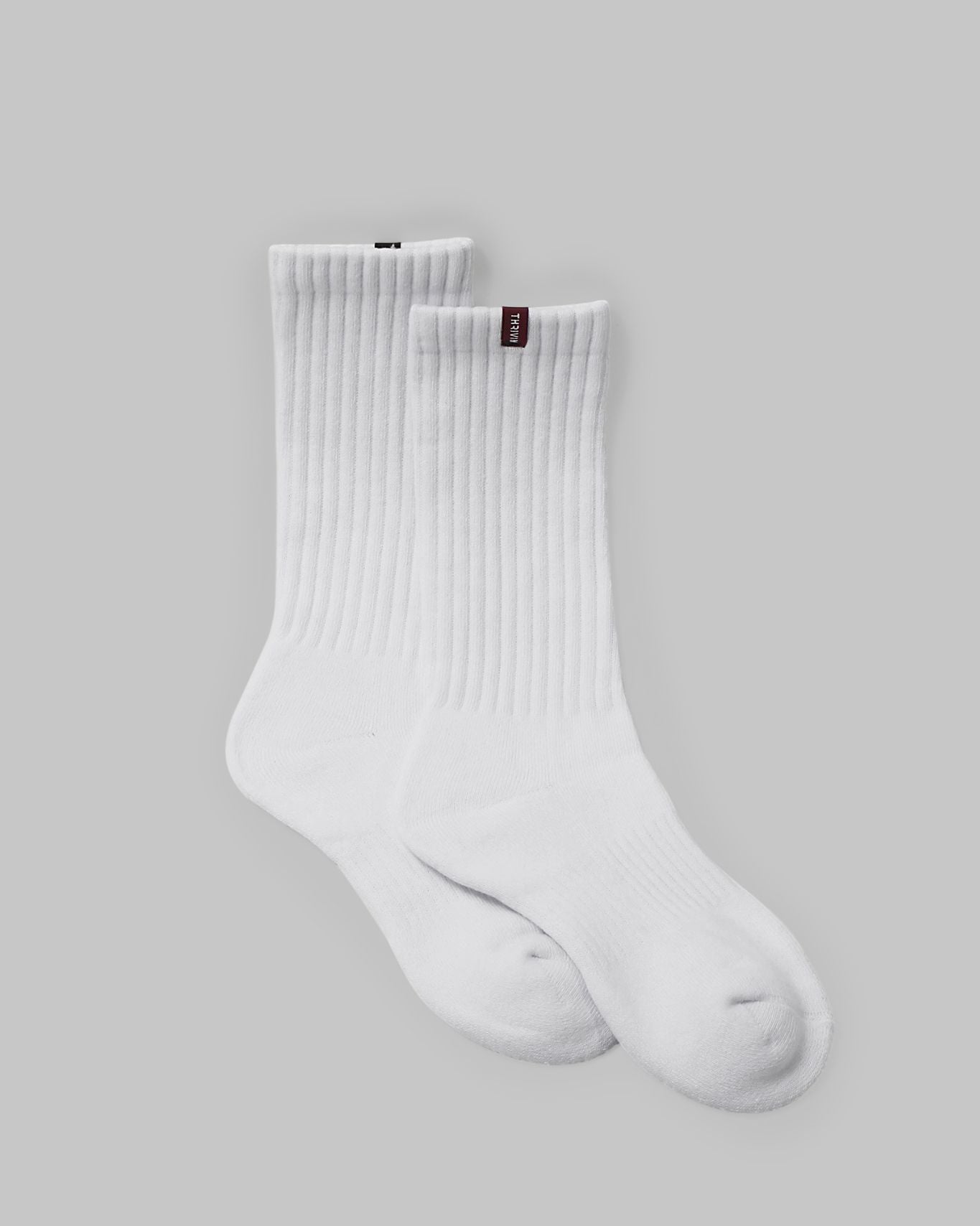 LYVOE Ruffle Socks Long | White