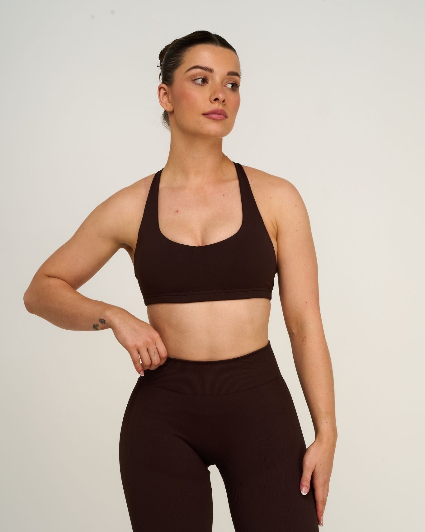 Ascend™ Sculpting Medium Impact Multiway Bra | Coffee