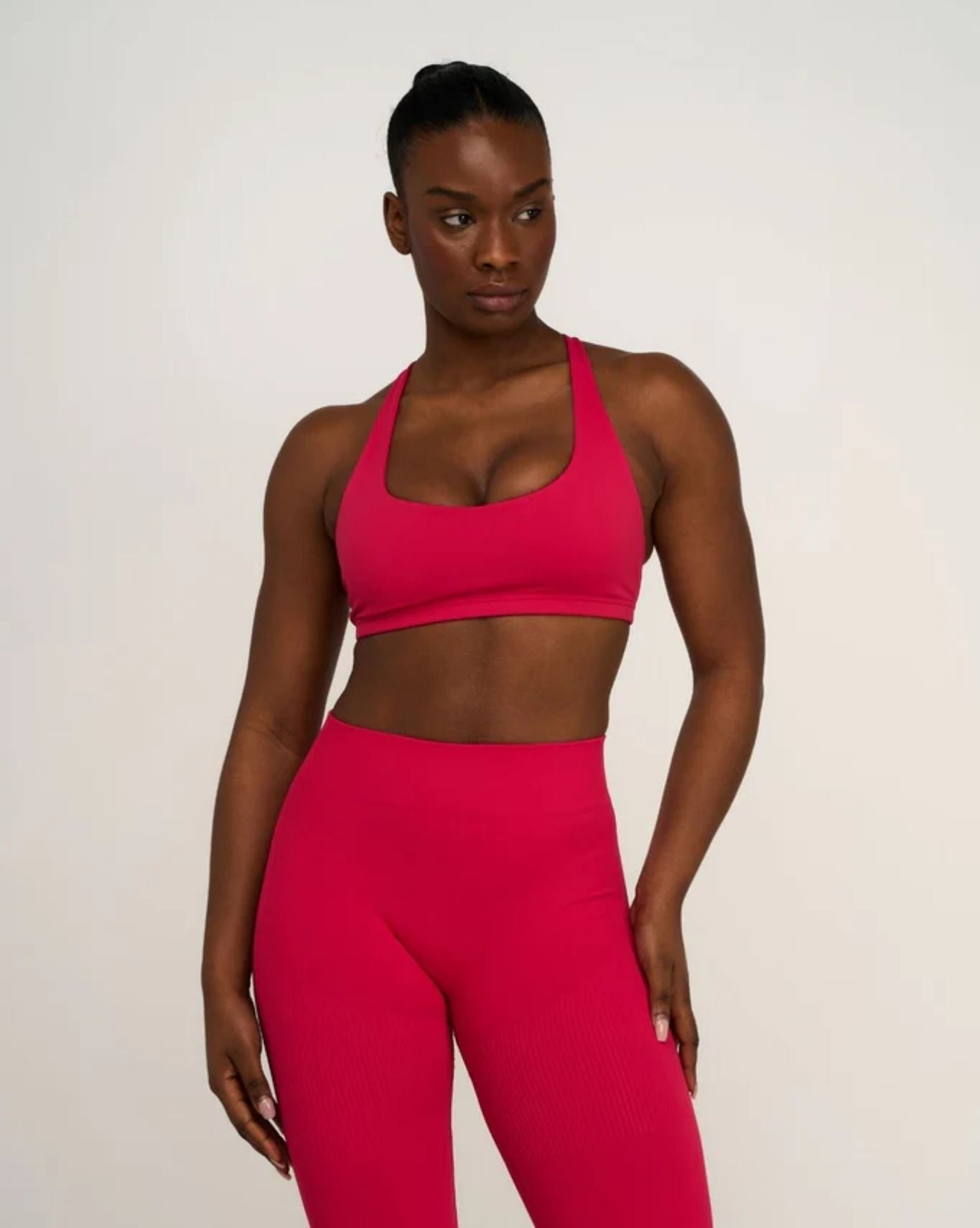 Ascend™ Sculpting Medium Impact Multiway Bra | Strawberry