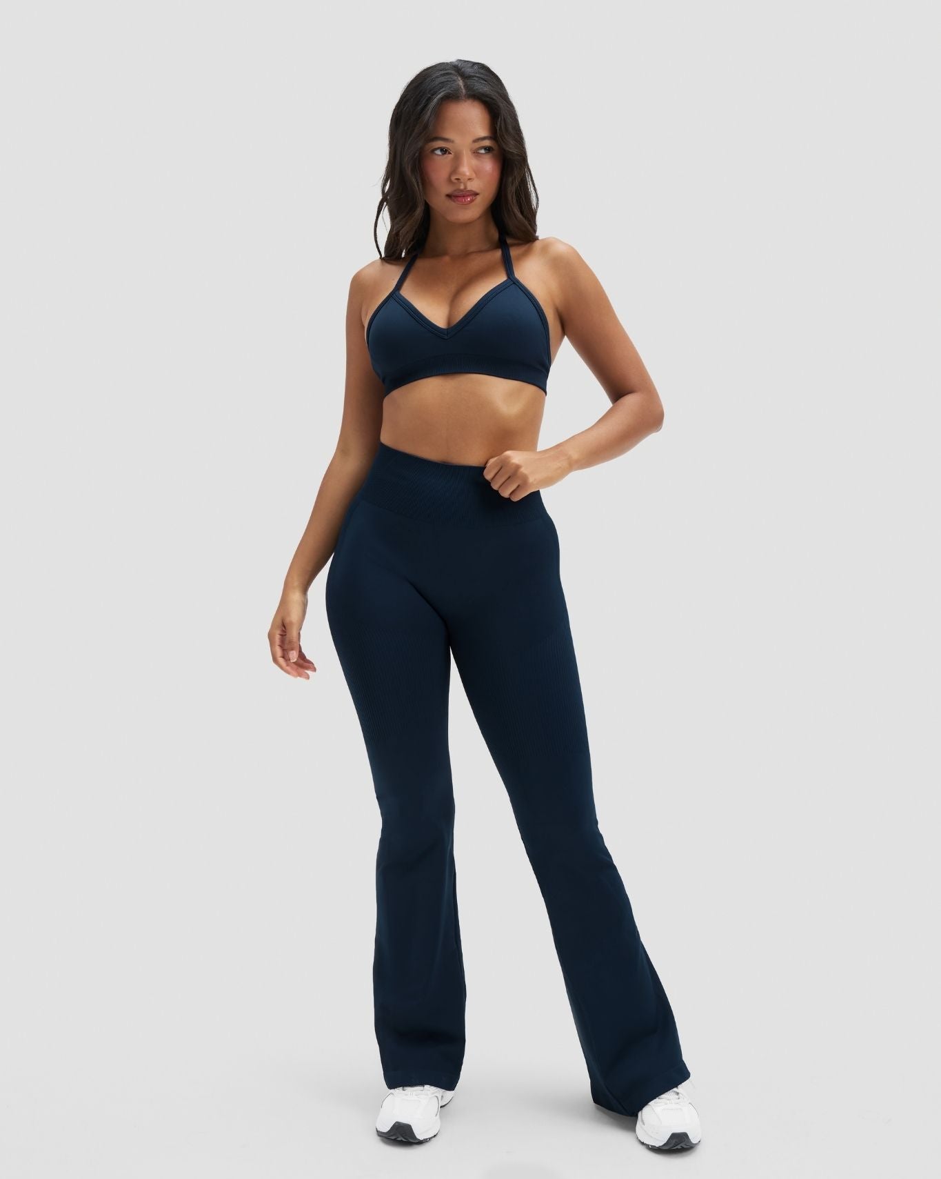 Ascend™ Sculpting High Waist Scrunch Flare | Midnight Navy