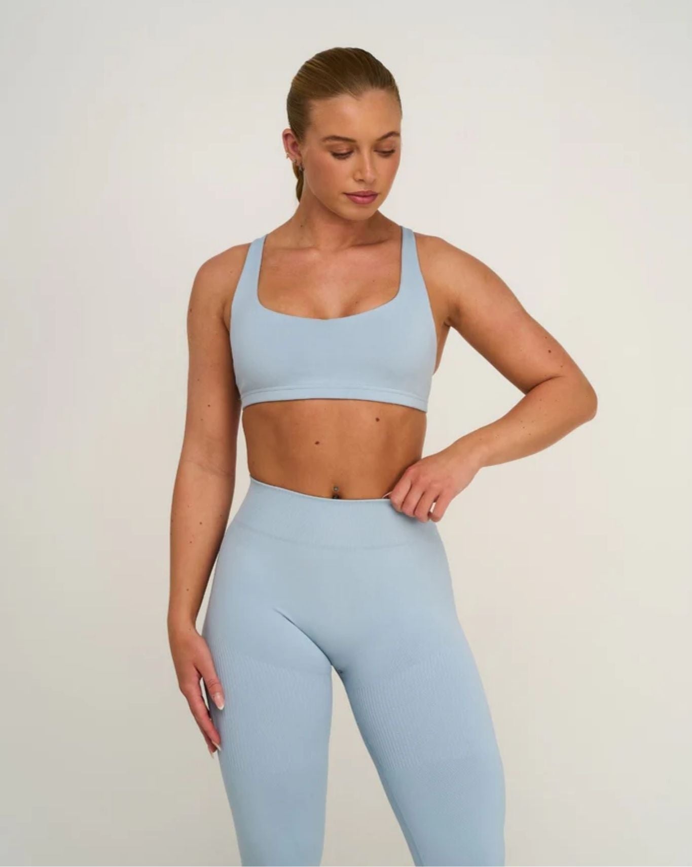 Ascend™ Sculpting Medium Impact Multiway Bra | Blue Haze
