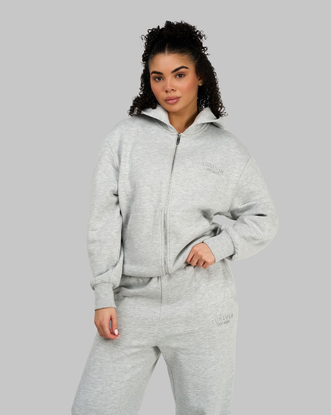 Original Two Zip Jacket | Marl
