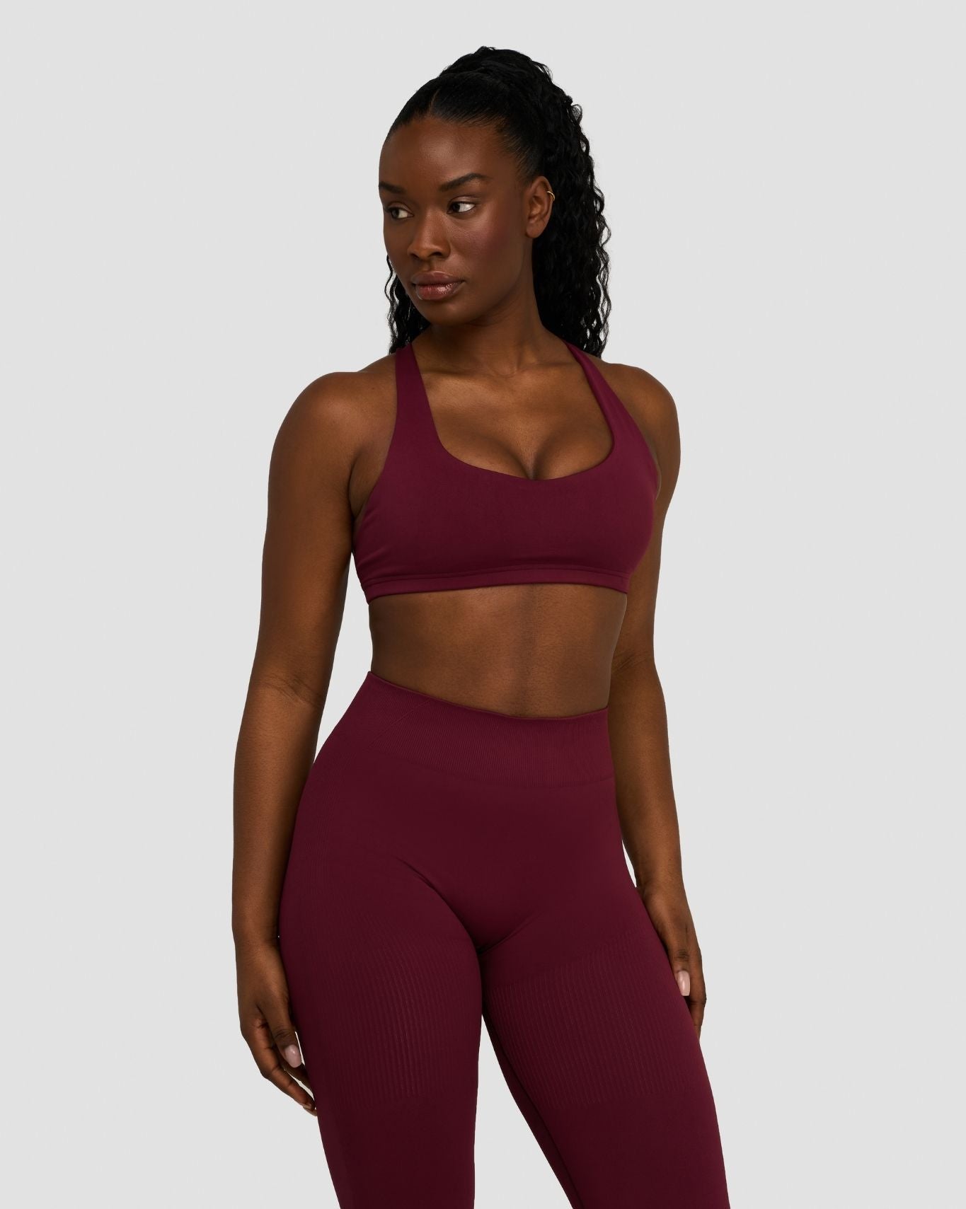 Ascend™ Sculpting Medium Impact Multiway Bra | Merlot