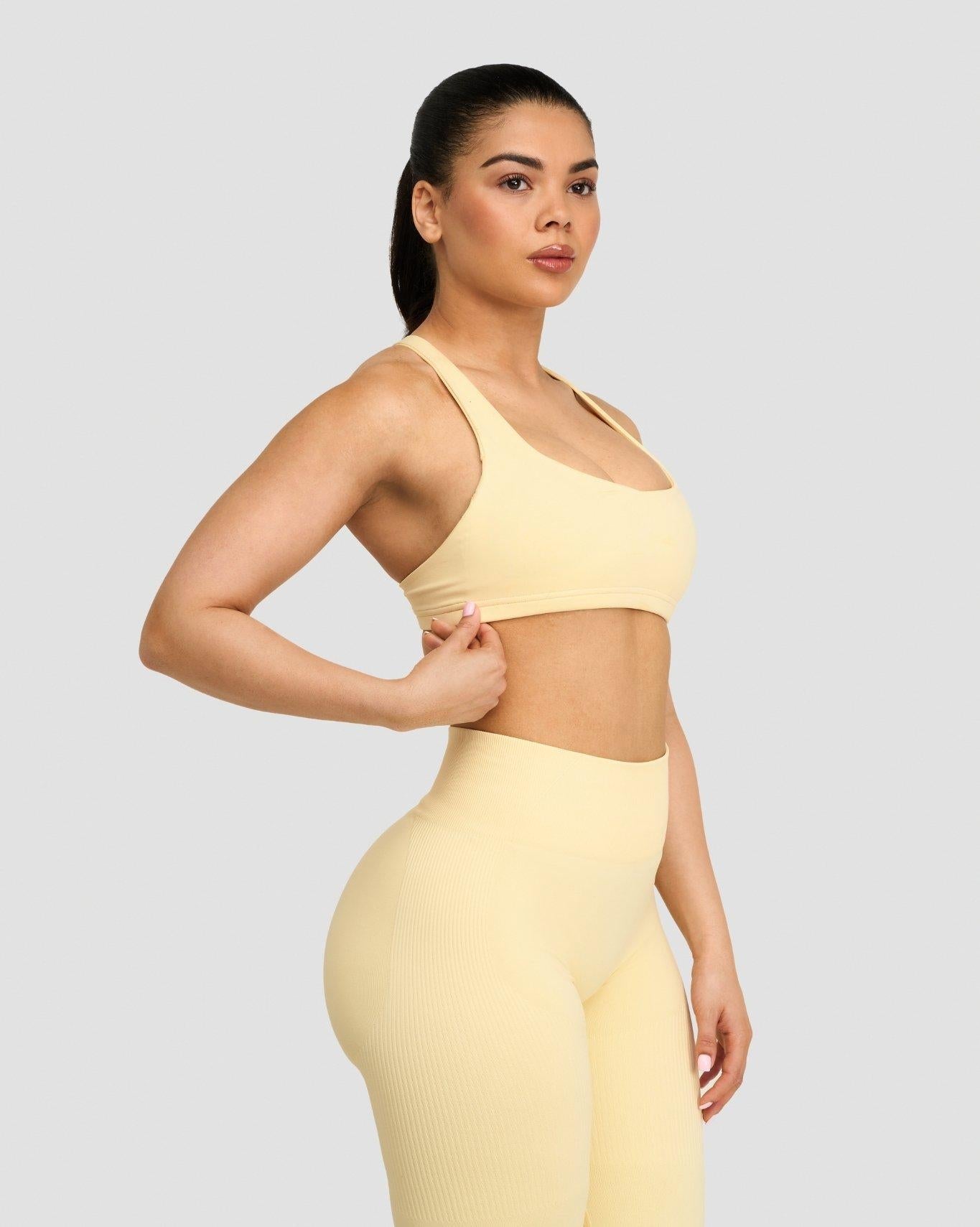Ascend™ Sculpting Medium Impact Multiway Bra | Golden Butter