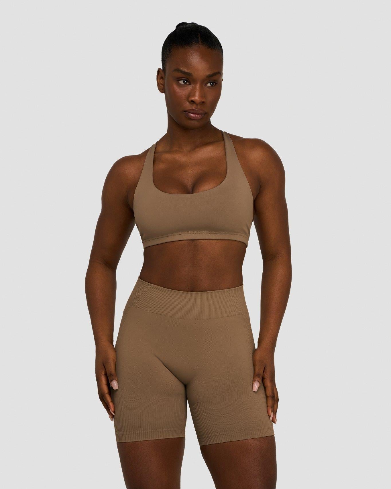 Ascend™ Sculpting Medium Impact Multiway Bra | Toffee